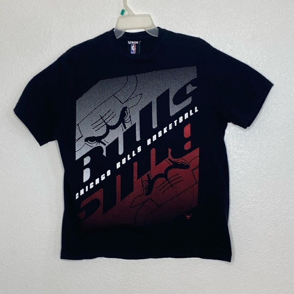 UNK NBA Men’s Black Chicago Bulls T Shirt Size L
